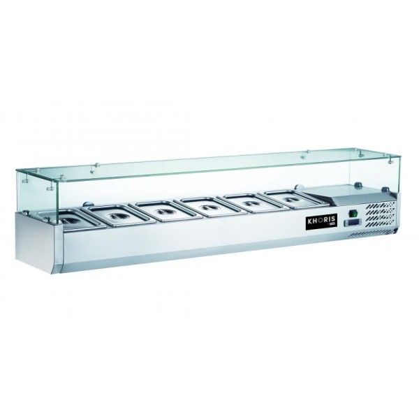 Vitrina frigorifică ingrediente KH-VRX1200/380