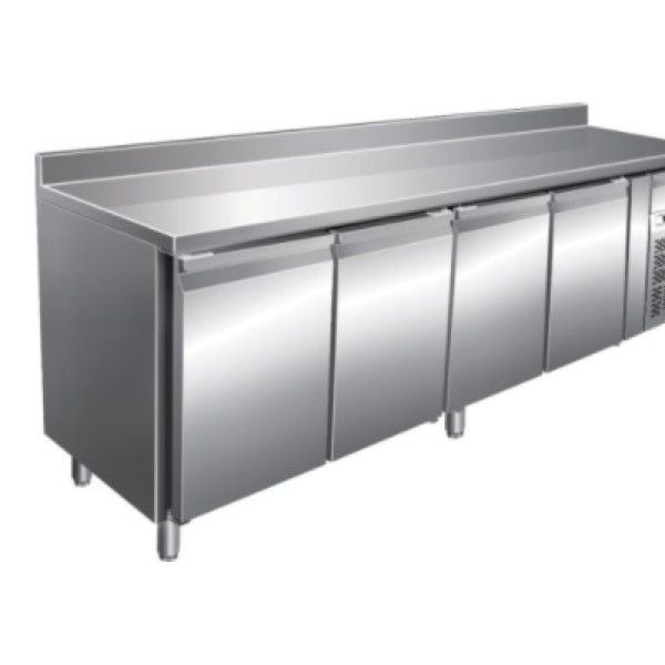 Masă frigorifică cu 4 uși și rebord KH-GN4200TN